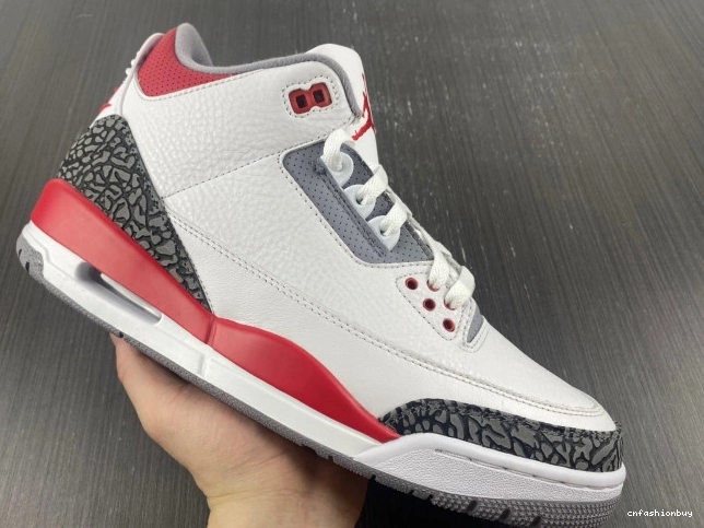 DN3707-160 Red OG Jordan 3 Air Fire 0710